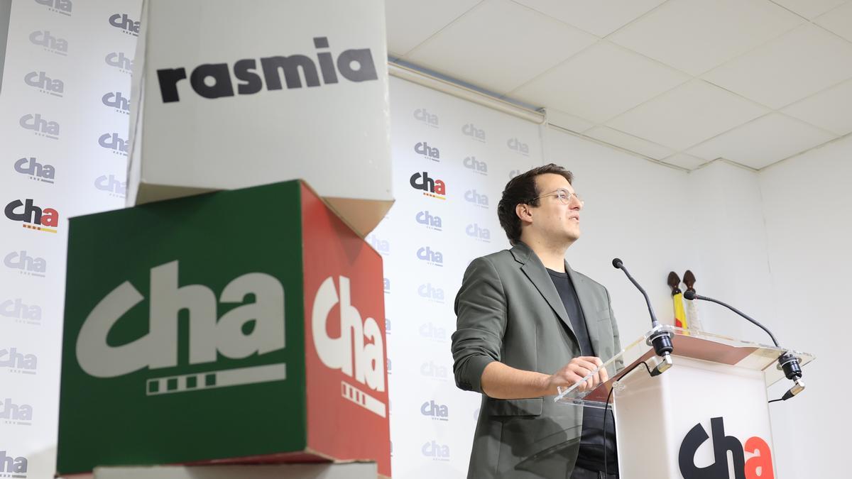 El diputado de Sumar por Chunta Aragonesista en el Congreso, Jorge Pueyo.