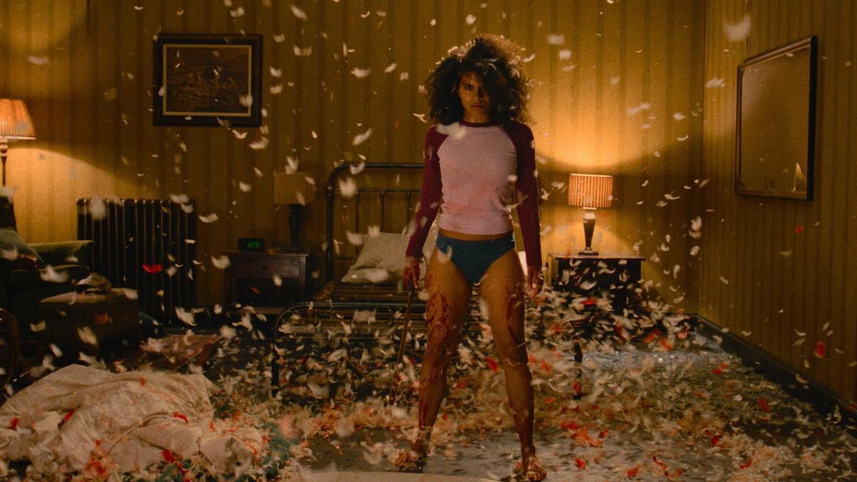 Zazie Beetz en 'Te van a matar'.