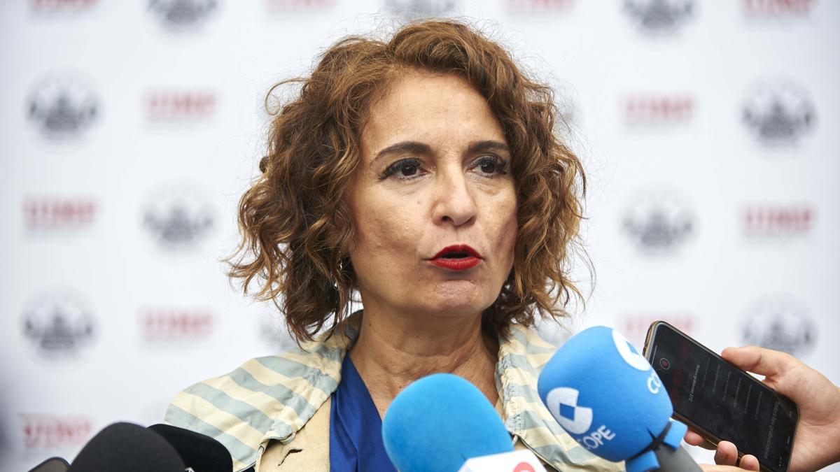 La ministra de Hacienda, María Jesús Montero