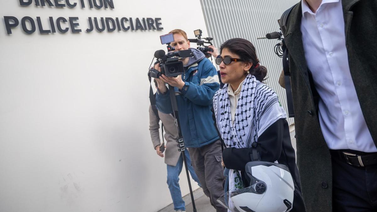 La eurodiputada francopalestina Rima Hassan