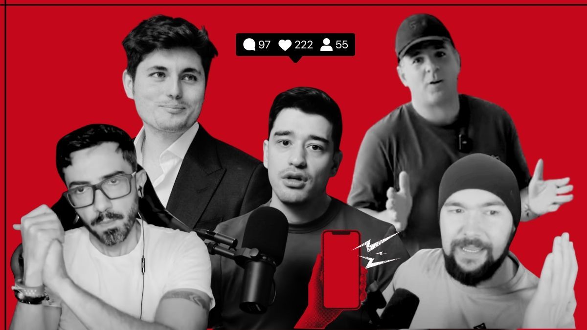 Infovlogger, Vito Quiles, WallStreetWolverine, Ángel Gaitán y Un Tío Blanco Hetero.