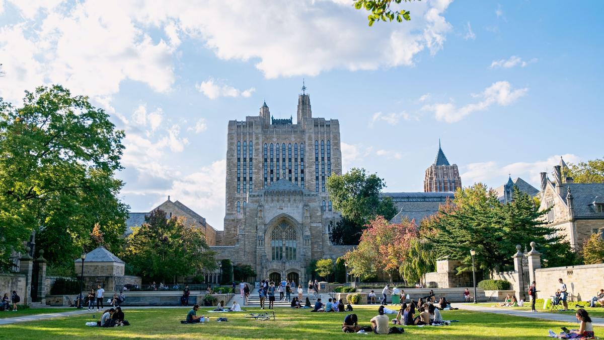 Imagen del campus de la Universidad de Yale