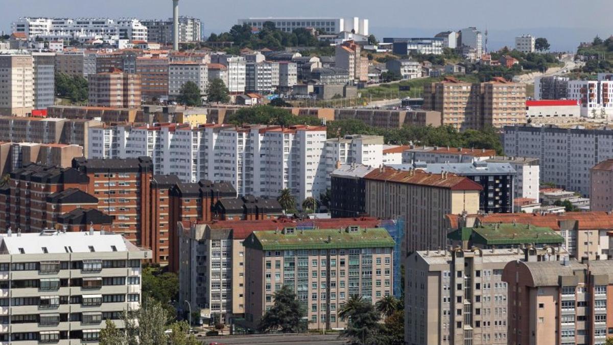 Vista de la ciudad de A Coruña