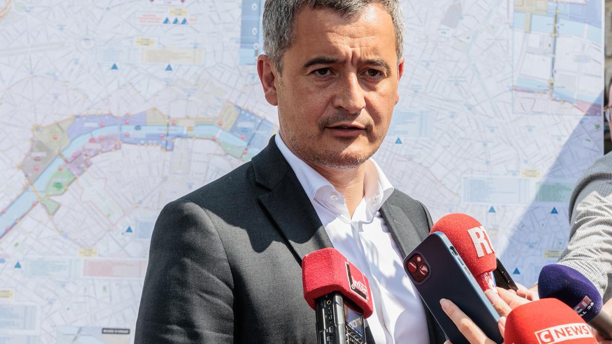 El ministro de Justicia de Francia, Gérald Darmanin.