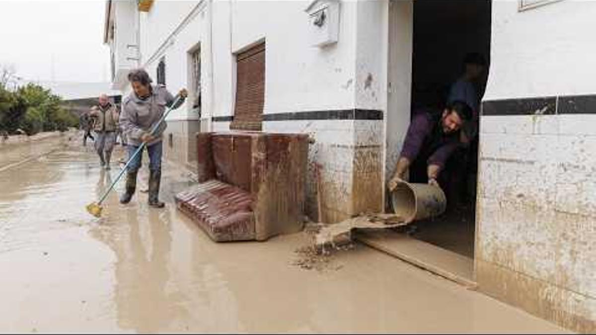 'Leonardo' golpea Andalucía, Extremadura y Castilla-La Mancha