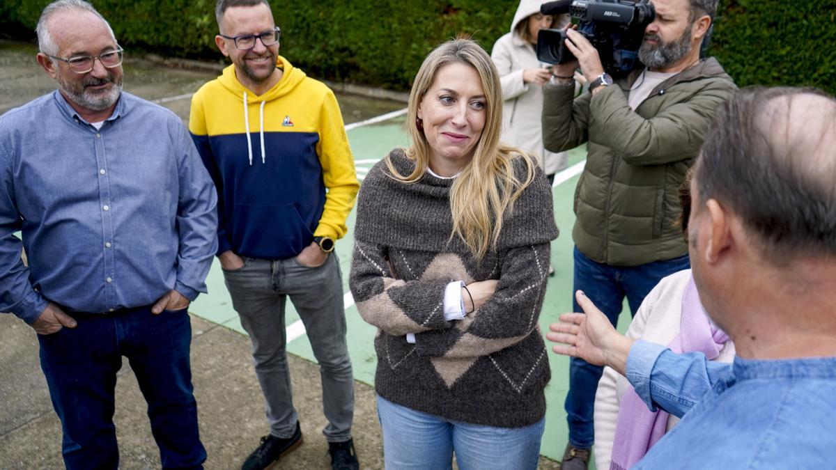 María Guardiola arranca la campaña electoral en Hervás (Cáceres).