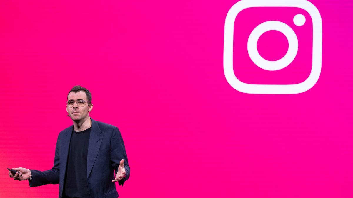 Adam Mosseri, director de la red social Instagram, propiedad del oligarca tecnológico Mark Zuckerberg.