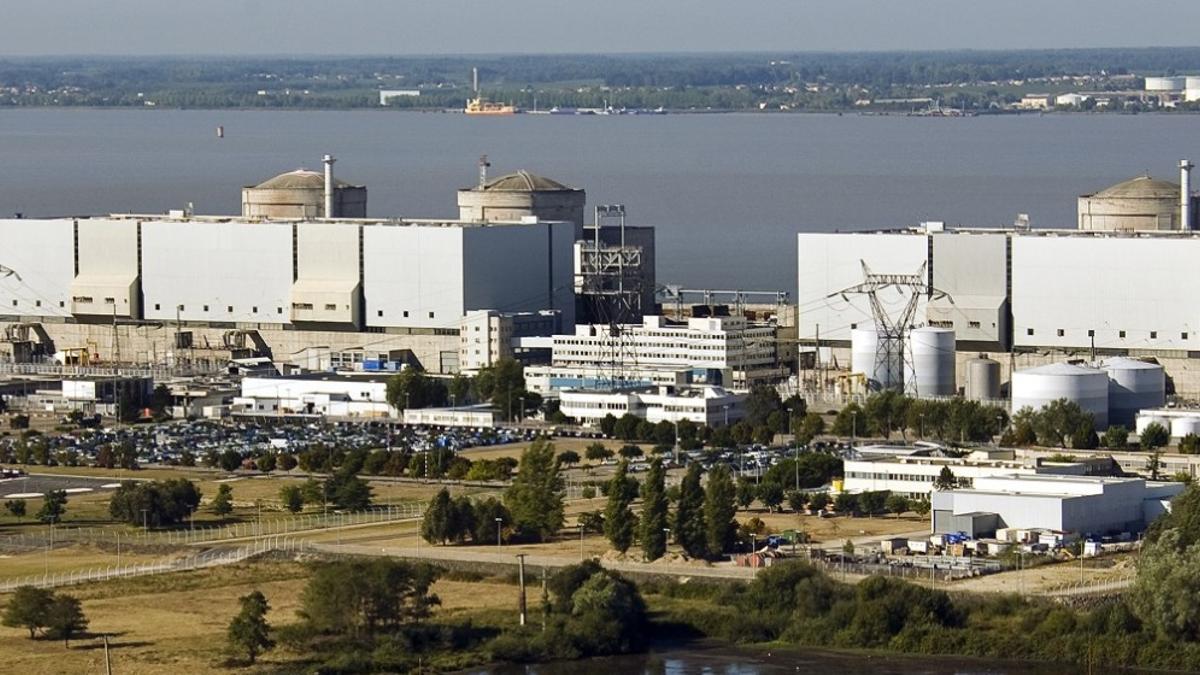 Fotografía de Archivo de la central nuclear de Blayais, en Braud-et-Saint-Louis, Francia.