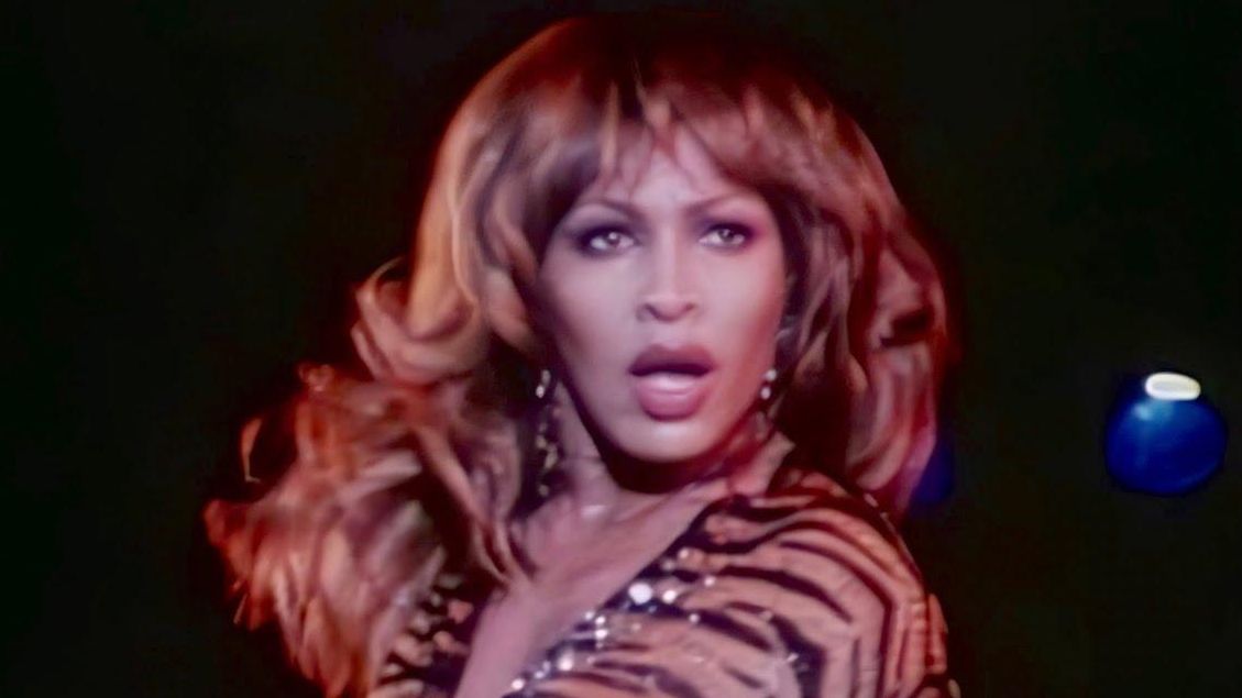 Tina Turner en concierto en Barcelona en 1979.