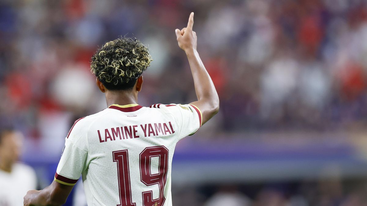Lamine Yamal, en las semifinales del Mundial.