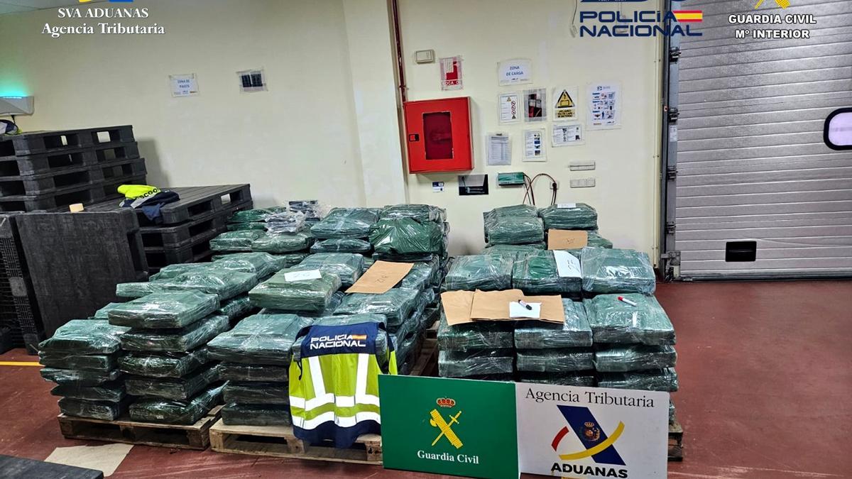 Cae una red criminal que introducía cocaína por los puertos de Valencia y de Galicia