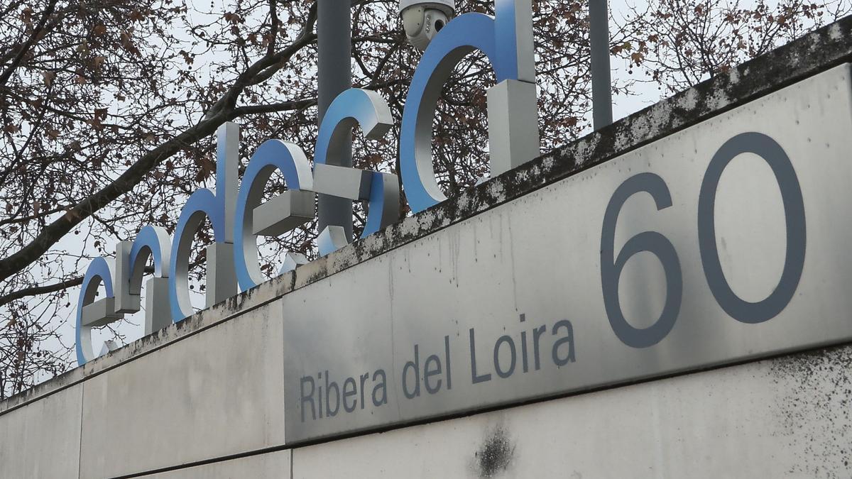 Vista de la sede de Endesa en Madrid.