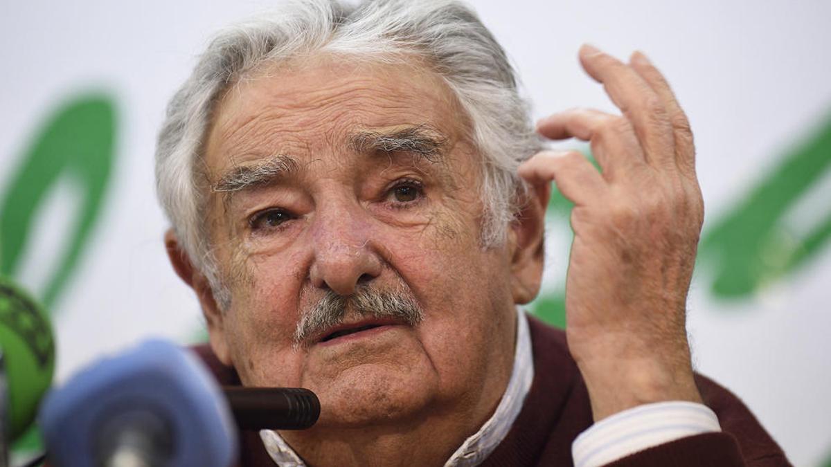 El expresidente de Uruguay José Mújica, en Madrid.