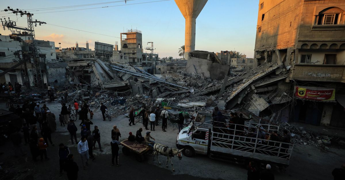 Al menos 26 muertos en un bombardeo israelí sobre Jan Yunis, en el sur ...