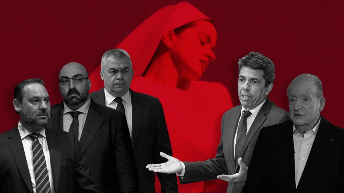 Ábalos, Koldo, Cerdán, Mazón y Juan Carlos I