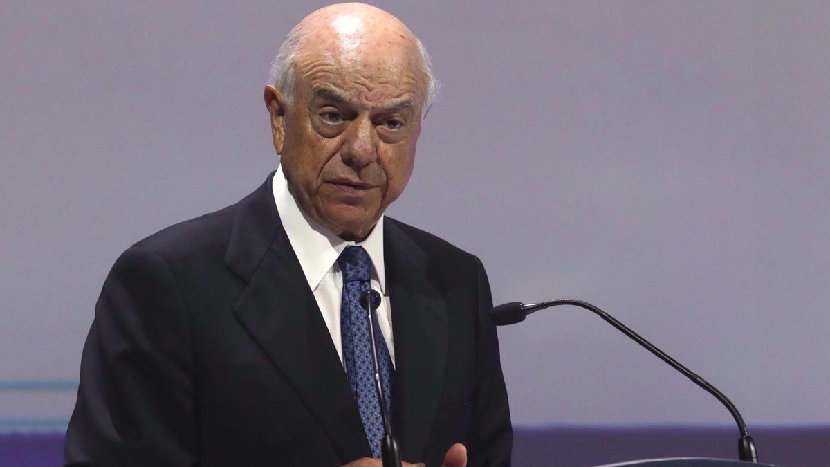 El expresidente del BBVA, Francisco González.