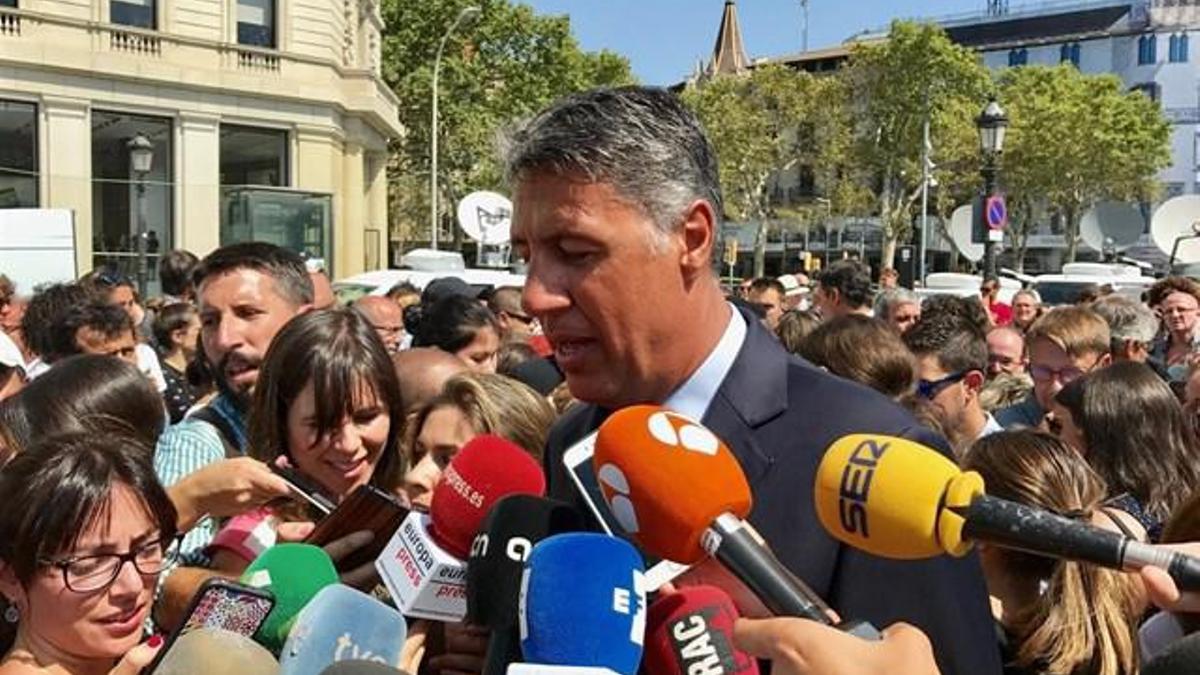 Xavier García Albiol, presidente del PP de Cataluña.