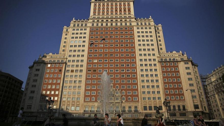 Edificio España, en Madrid.