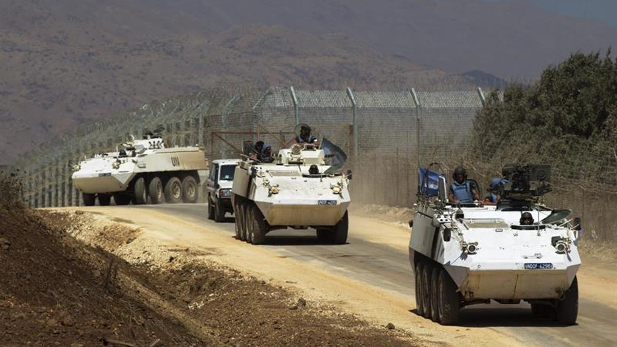 Fuerzas israelíes derriban un cazabombardero sirio en Altos del Golán