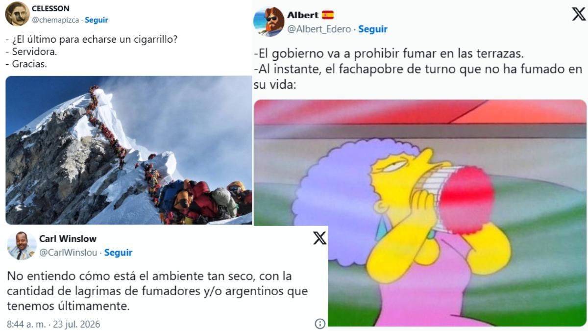 Memes sobre la ley antitabaco