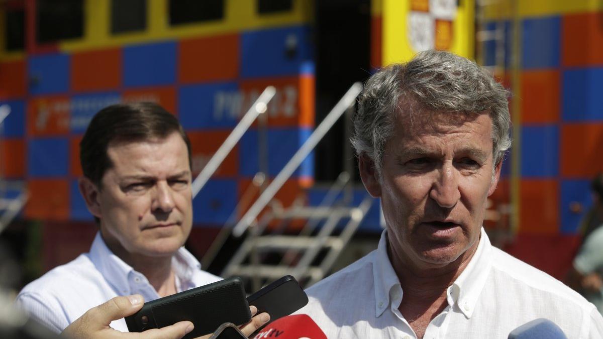 No es casual, es estrategia: Feijóo aplica la plantilla de la dana a los incendios para salvar a sus barones