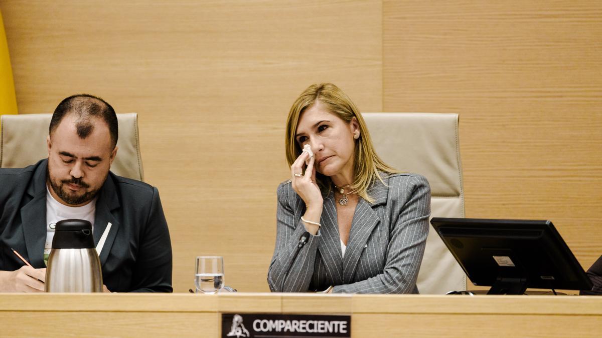 La exconsellera de Justicia i Interior de la Generalitat Valenciana Salomé Pradas, comparece ante la Comisión de Investigación de la dana, en el Congreso
