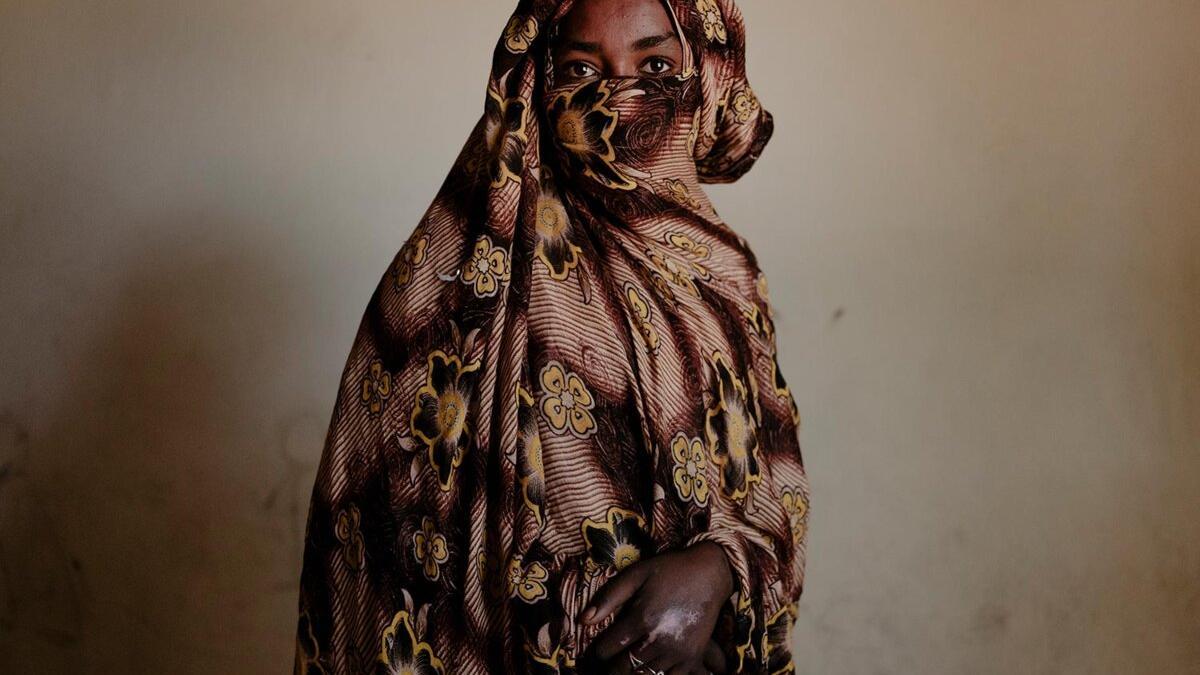 Yasmina, una de las víctimas de la violencia sexual por la guerra en Sudán.