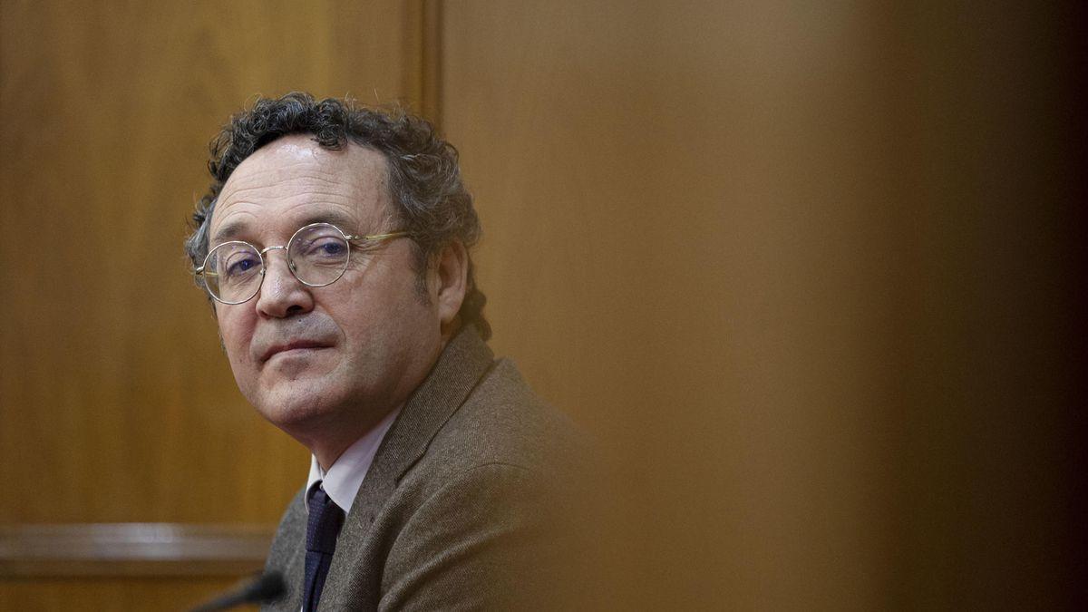 El fiscal general del Estado, Álvaro García Ortiz, durante la inauguración del curso selectivo de la 63ª promoción de acceso a la carrera fiscal, en el Centro de Estudios Jurídicos de Madrid.