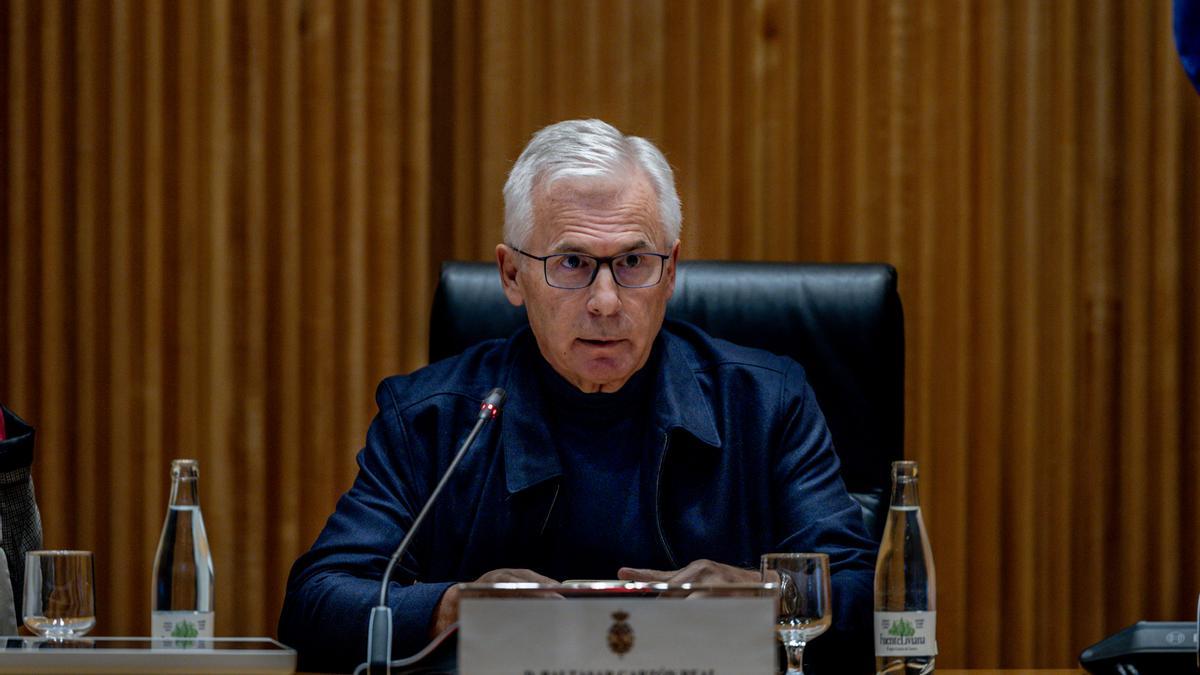 El exmagistrado Baltasar Garzónen unas jornadas organizada por la Fundación Internacional Baltasar Garzón (FIBGAR).