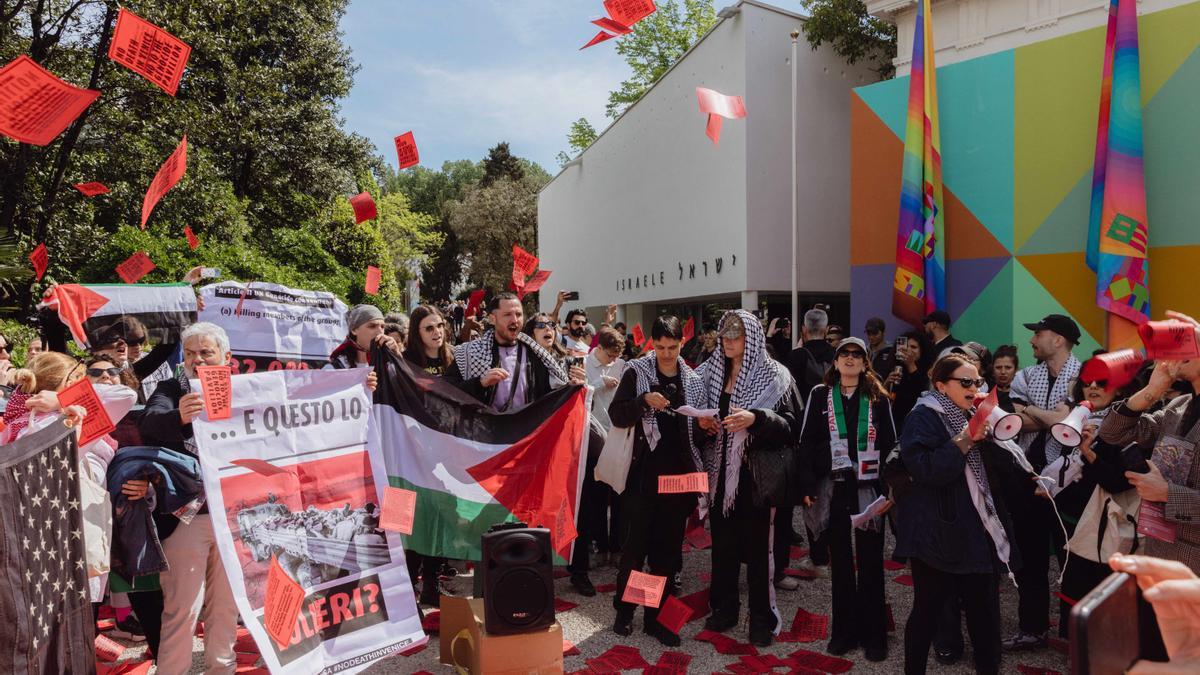 Más de 200 artistas de todo el mundo se movilizan contra la presencia de Israel en la Bienal del Venecia