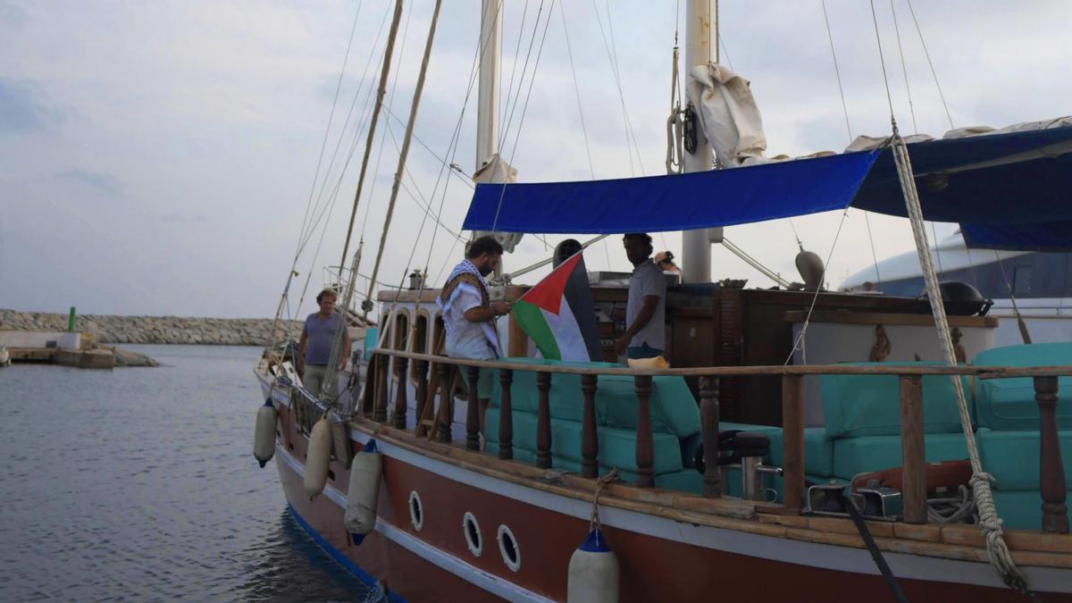 Uno de los barcos que formará parte de la Flotilla
