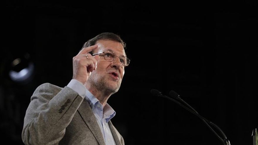 Mariano Rajoy, en la convención de Nuevas Generaciones.