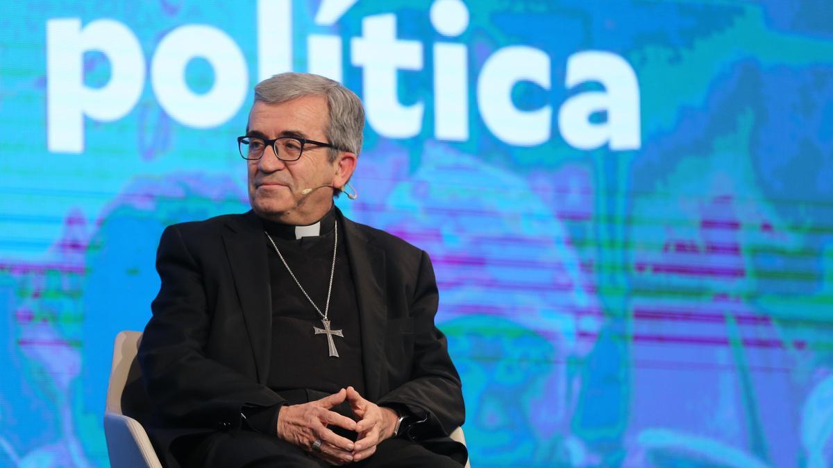 Luis Argüello, en un congreso de la Fundación Pablo VI en 2022.