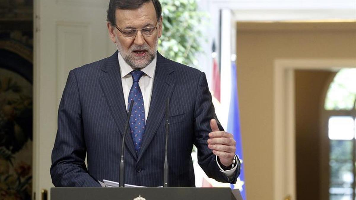 El presidente del Gobierno, Mariano Rajoy.