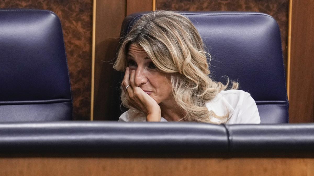 Yolanda Díaz acusa a Junts de intentar un 