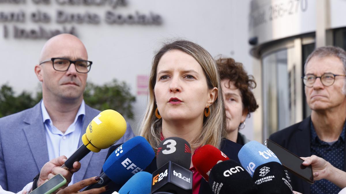 La consellera de Derechos Sociales de la Generalitat de Cataluña, Mònica Martínez Bravo, en una imagen de archivo.