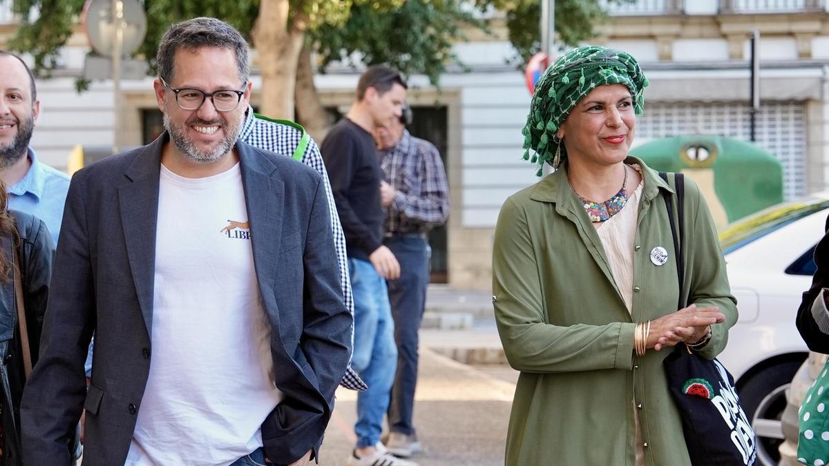 José Ignacio García y Teresa Rodríguez.