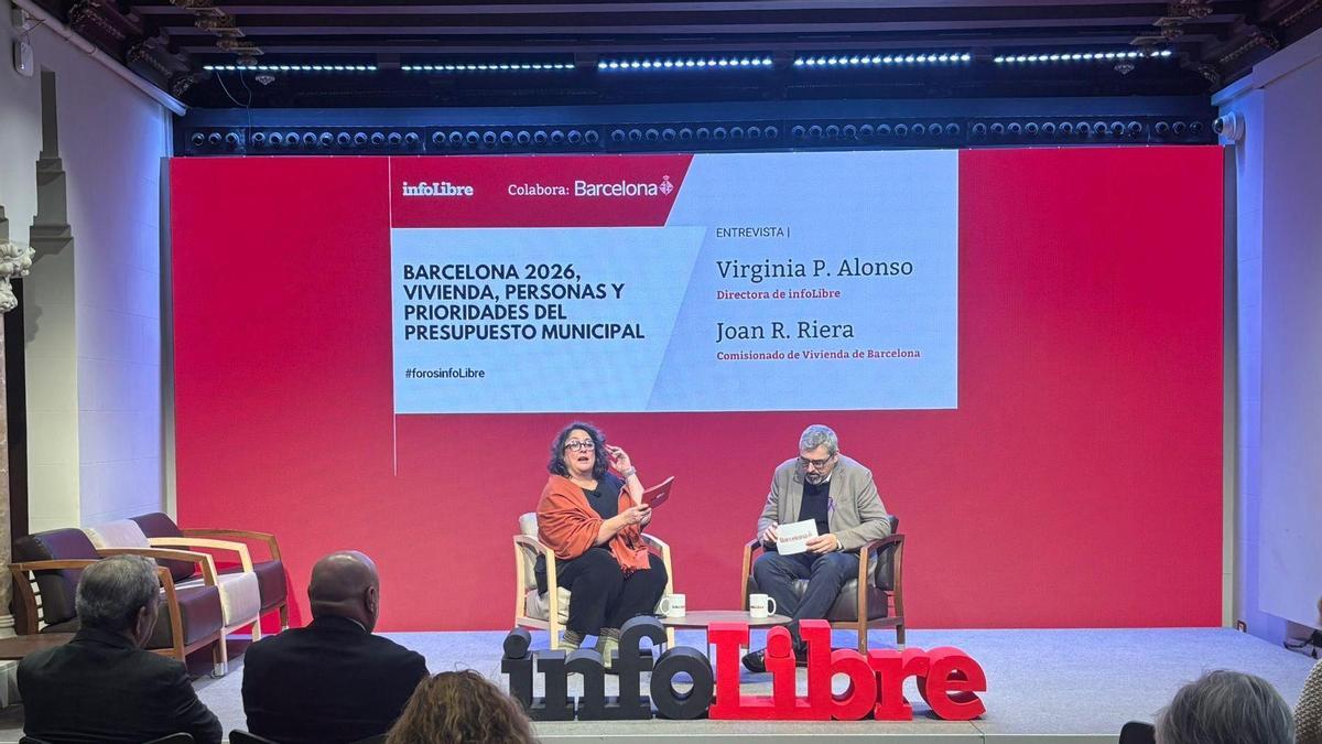 Imagen foro 'Barcelona 2026', organizado por infoLibre.