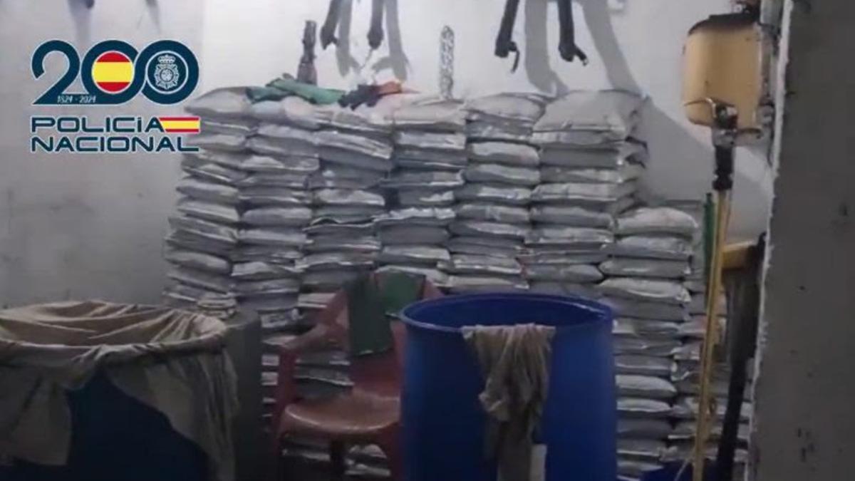 Droga incautada al cartel en España