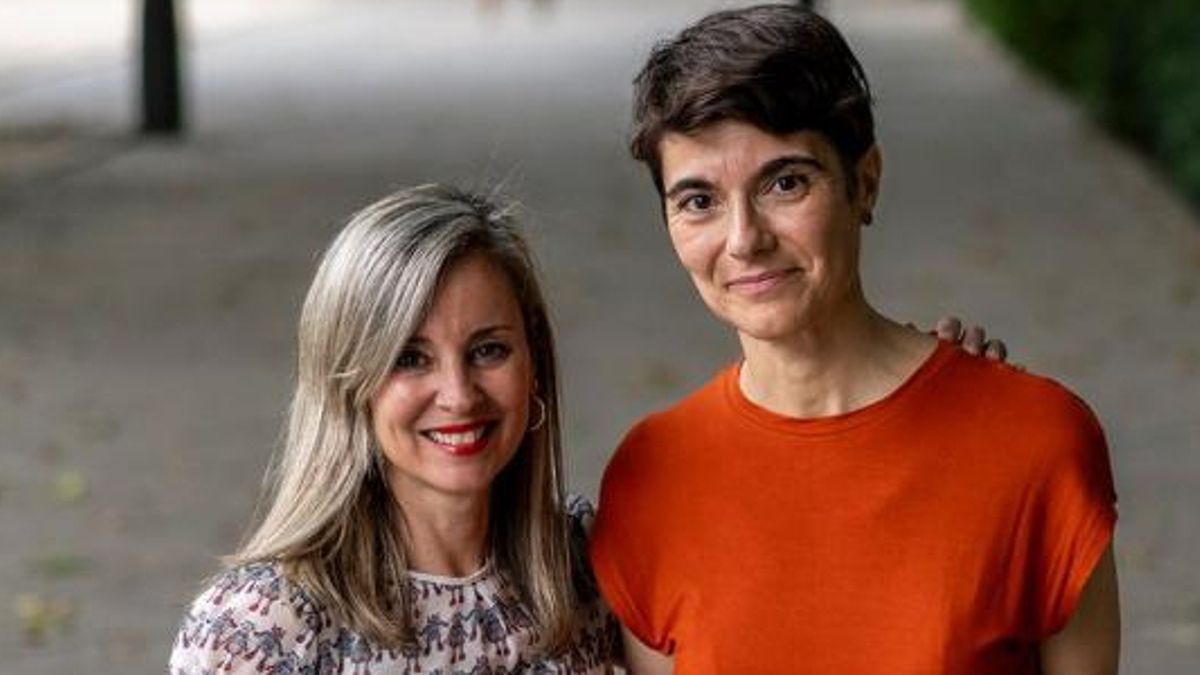 Verónica Barbero y Rosa Martínez.