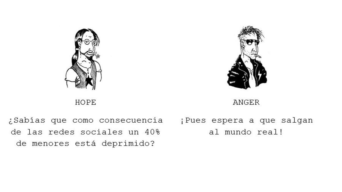 Hope & Anger: los jóvenes, la depresión y el mundo real