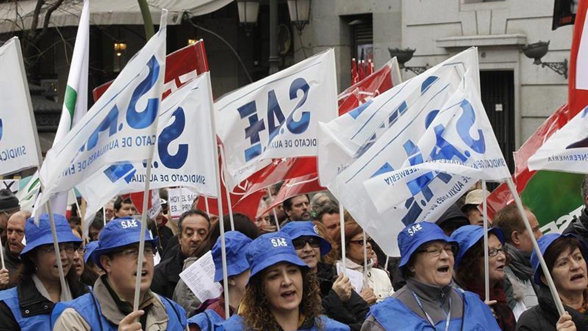 Protestas sanidad Madrid