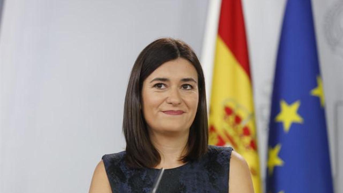 La ministra de Sanidad, Carmen Montón.