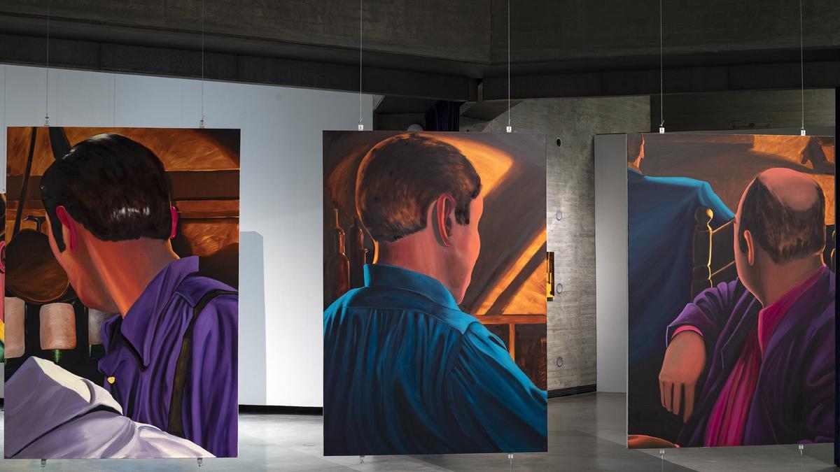 Vista de sala de la exposición Ana Segovia: 'Me duelen los ojos de mirar sin verte'