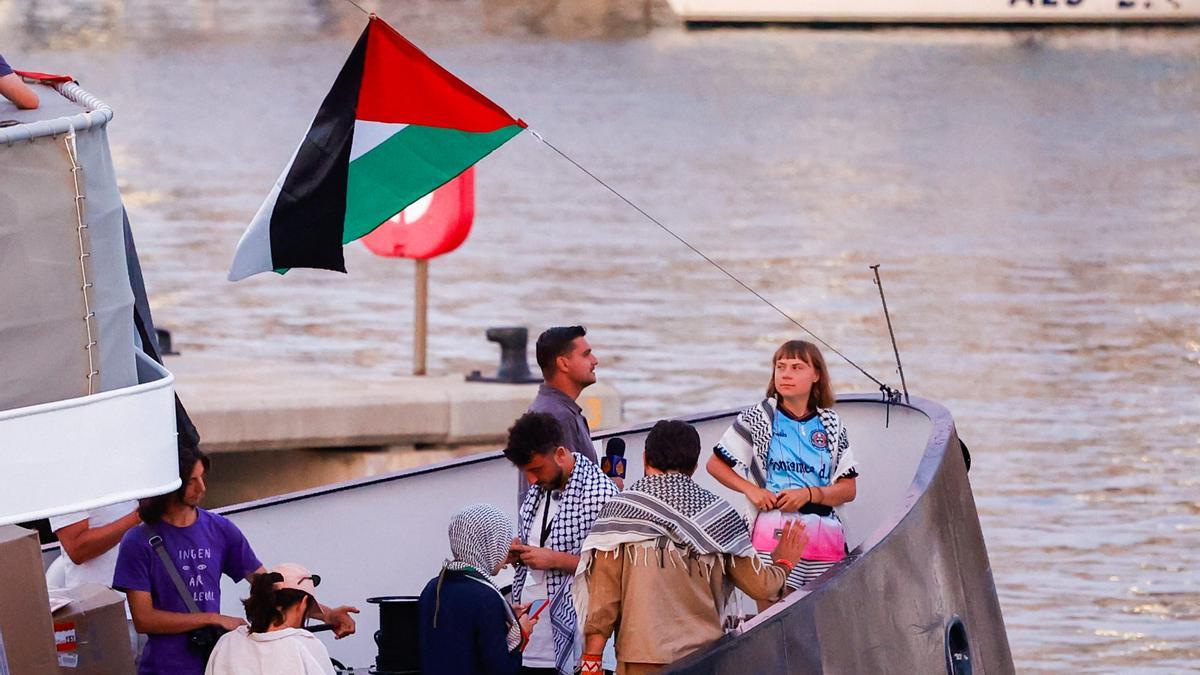 La Flotilla parte rumbo a Gaza de nuevo tras su regreso a Barcelona por el mal tiempo