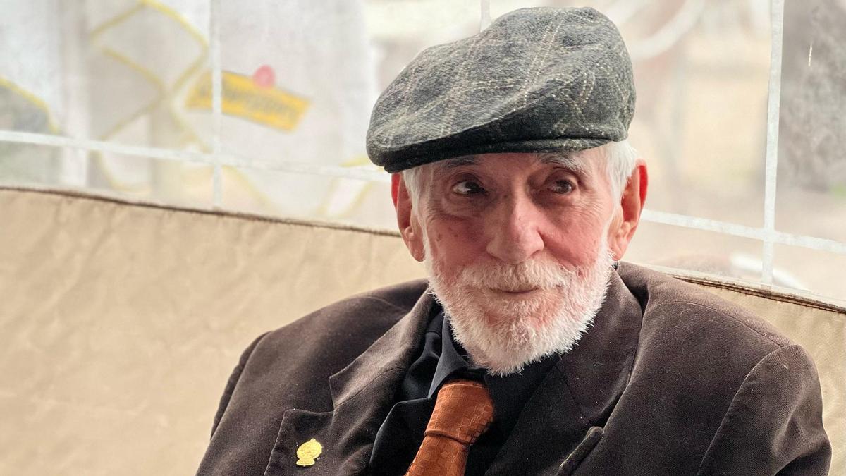 Fernando Reinlein durante la celebración de su 80 cumpleaños.