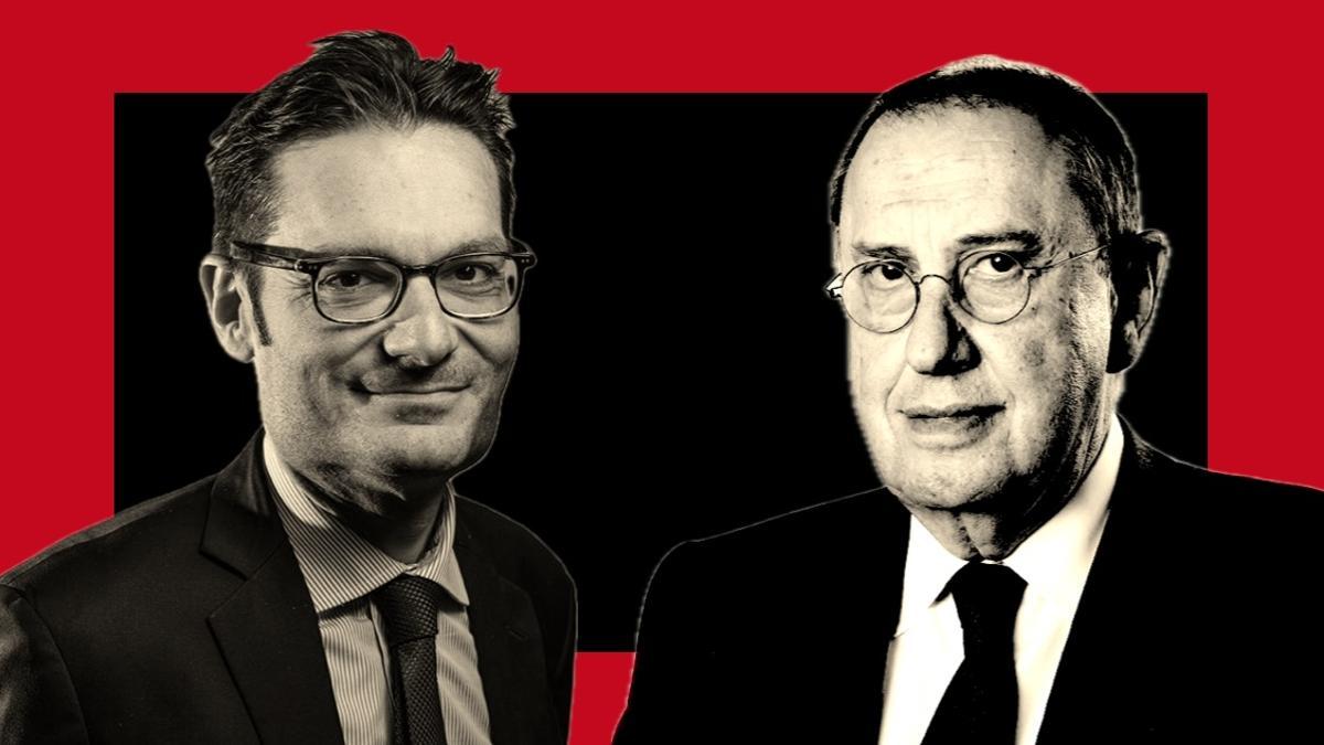 Joseph Oughourlian, presidente de Prisa, y Mauricio Casals, consejero de Atresmedia.