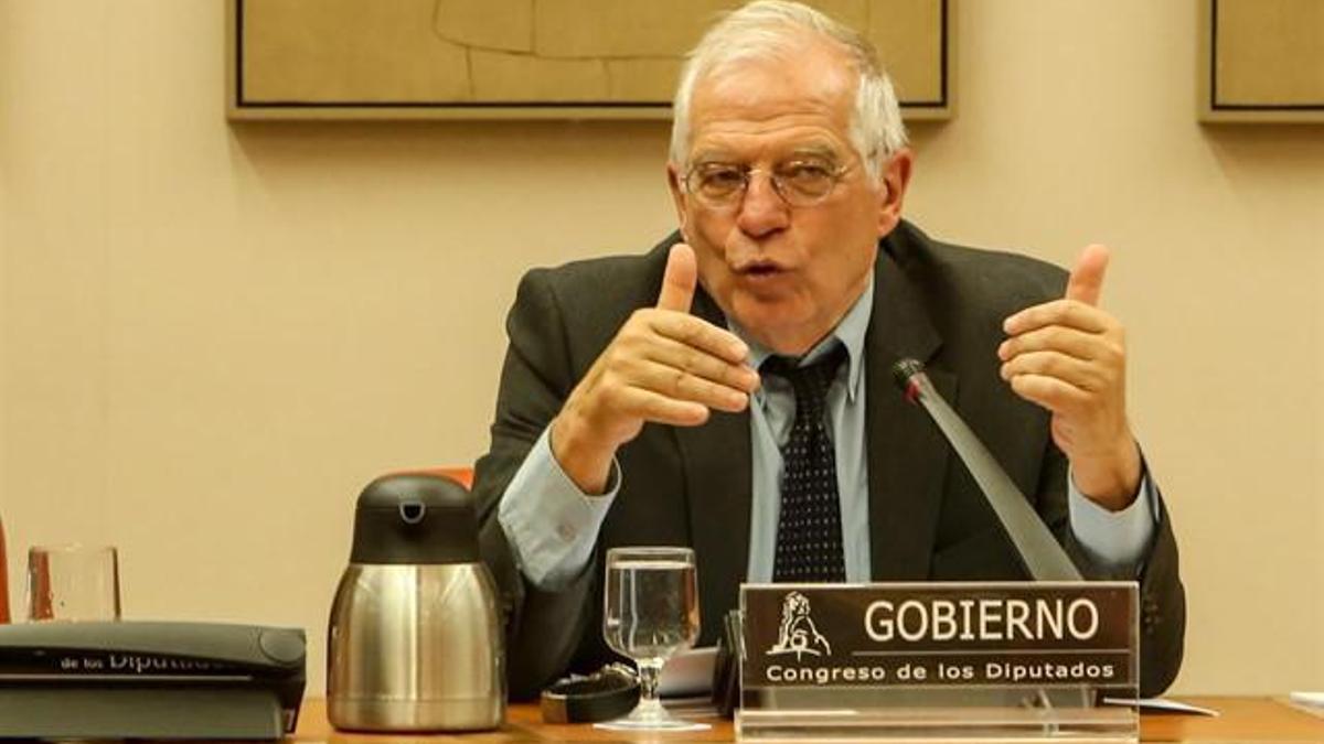 El ministro de Asuntos Exteriores, y Cooperación, Josep Borell.