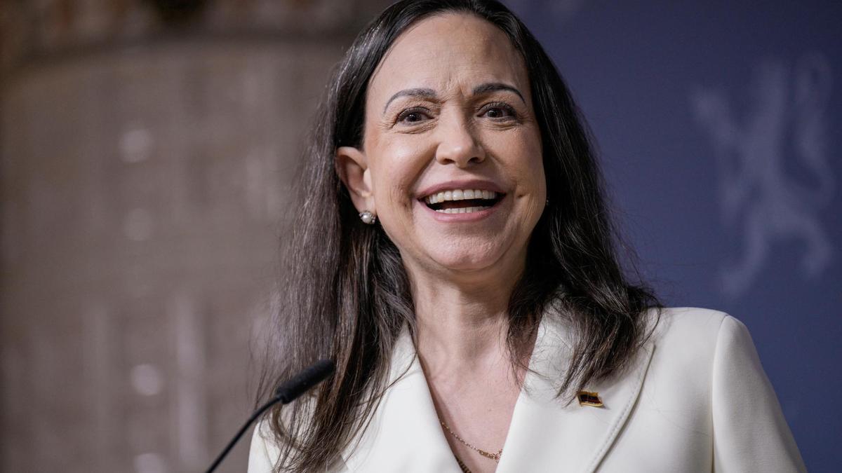 La líder opositora venezolana María Corina Machado.