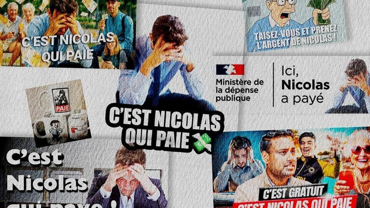 “Es Nicolás quien paga”: la campaña racista de la extrema derecha francesa contra los impuestos